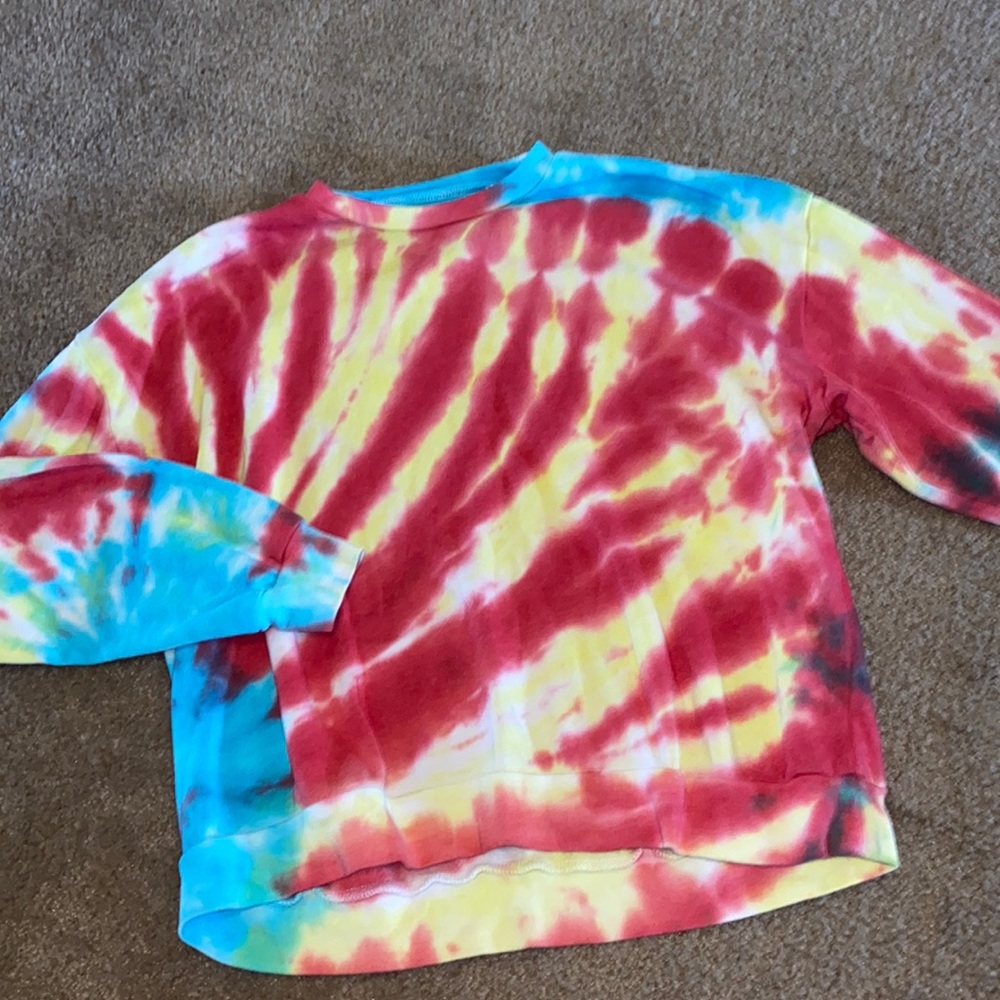 Tie dye sweatshirt